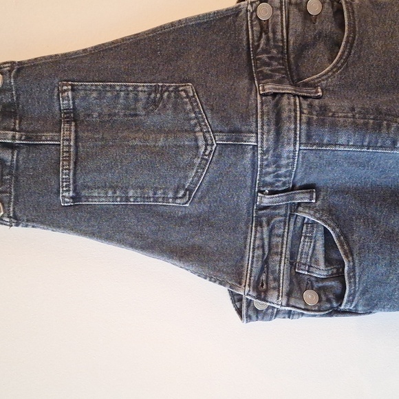 LEVI'S Overalls in Distressed Black - Size XS - Picture 2 of 8